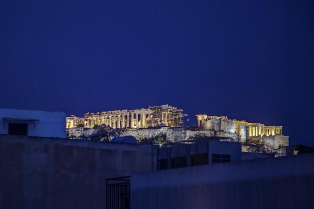 Luxury Acropolis View Duplex Penthouse In Thiseio 155M2 Aten Exteriör bild