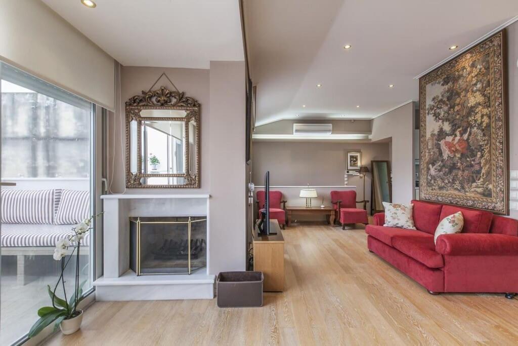 Luxury Acropolis View Duplex Penthouse In Thiseio 155M2 Aten Exteriör bild